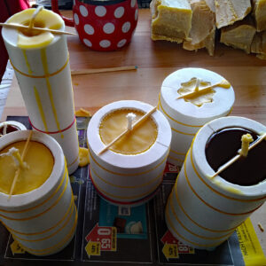 Kerzen aus reinem Bienenwachs