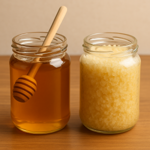 Mehr über den Artikel erfahren Kristallisierter Honig – ein Zeichen für Natur, nicht für Mangel